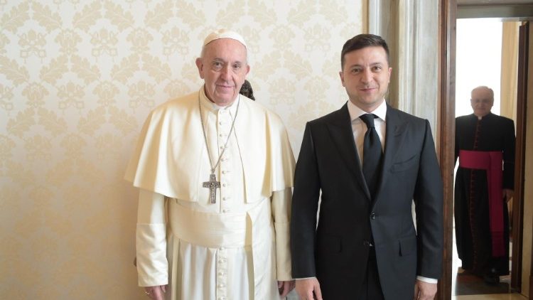 Zelensky To Pope Francis: People Of Ukraine Feel Your Spiritual Support ...