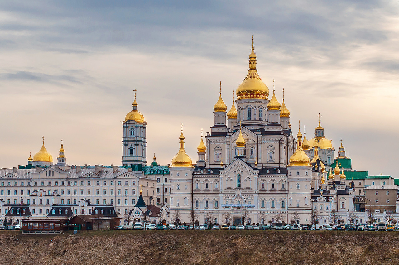 В храме Почаевская Лавра